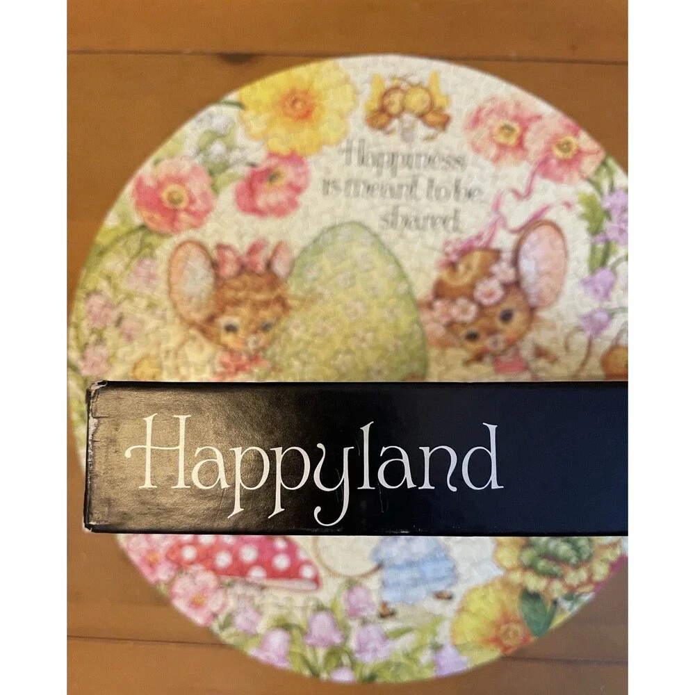 Vintage 1983 Springbok Happyland 500+ Piece Jigsaw Puzzle *Complete*
